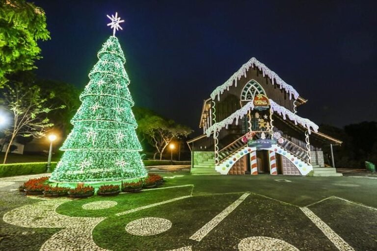 Natal no Bosque Alemão - Decoração