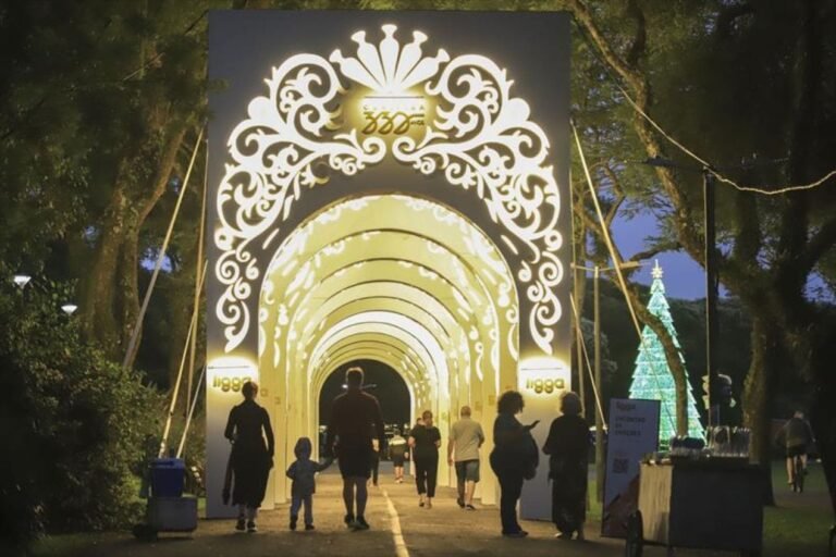 Nosso Coração está em Festa no Parque Barigui - Decoração
